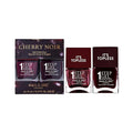 Nails Inc It's Topless Gel-Like Cherry Noir Nail Polish Duo, 4-in-1 Base Coat, Treatment, Color & Top Coat, Long Lasting, Strong, Chip Free, Glossy Salon Quality Manicure, Air Dry, 2 Piece Set