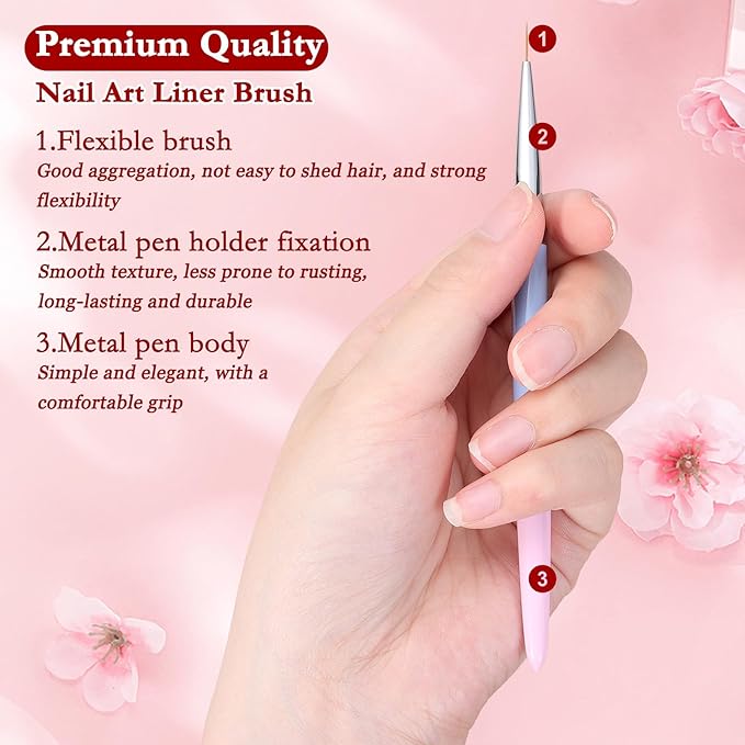 for OPI Nail Polish Remover, 4PCS Nail Clean UP Brushes for Cleaning Polish Mistakes on the Cuticles, Acetone Resistant Nail Brush for Nail Art and Designs