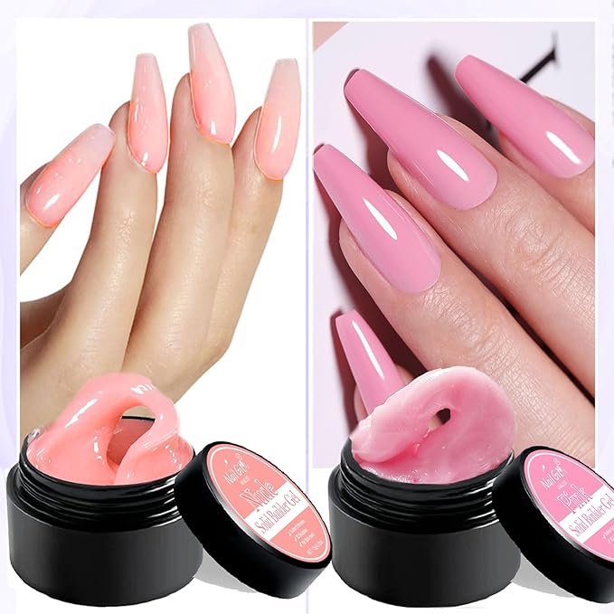 NAILGIL Hema Free Solid Builder Gel For Nails, 3D Sculpting Gel for Nail Art Non-Sticky Hand Extension Building Carving Modeling Sock Off UV LED Salon DIY at Home-60g/2.1oz