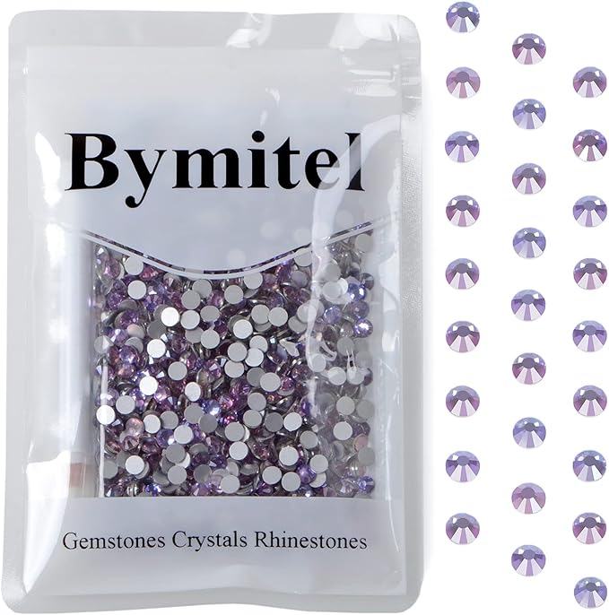 1440PCS Art Nail Rhinestones Non Hotfix Glue Fix Round Crystals Glass Flatback for DIY Jewelry Making with one Picking Pen (ss20 1440pcs, Green Pink)
