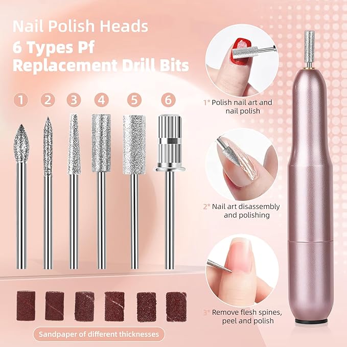 Major Dijit Complete Acrylic Nail Starter Kit with LED Lamp, 12 Colors Powder Acrylic Liquid Base/Top Coat Primer Electric Drill – DIY Nail Art Tools for Home & Salon