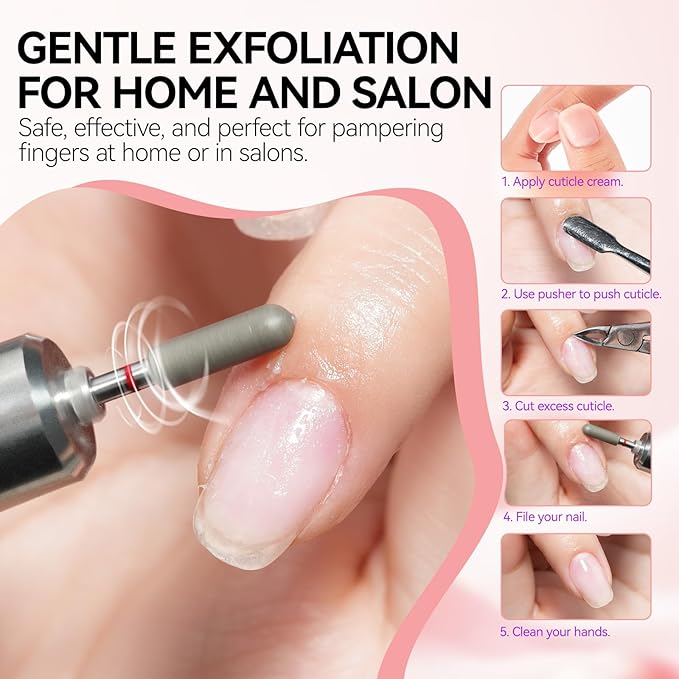 Gelike EC Cuticle Remover Moisturizing Balm: Nail Cream Deep Nourishment for Dry Damaged Cuticles – Long Lasting Hydration – Strengthener and Growth Treatment – Nail Care for Home DIY, 20g