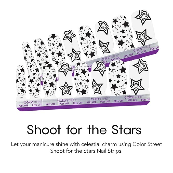 Color Street Shoot for the Stars Clear Design Overlays