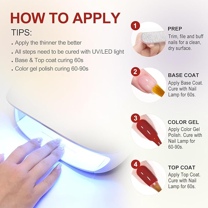 VENALISA V4 22 Pcs 10 ML White Gel Nail Polish Set with Color Card, Cat Eye Milky White Glitter Gel Polish Color Nail Art Starter Manicure Salon DIY at Home
