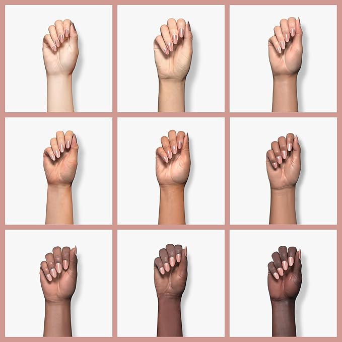 Sally Hansen Color Therapy Nail Polish | Biotin, Argan Oil, Long Lasting, Healthy Nails, Nail Strengthener, Semi-Opaque | 200 Powder Room | Soft Nude Nail Color