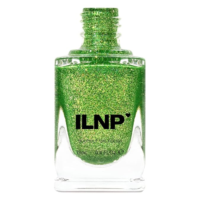 ILNP Limelight - Vivid Lime Green Holographic Nail Polish
