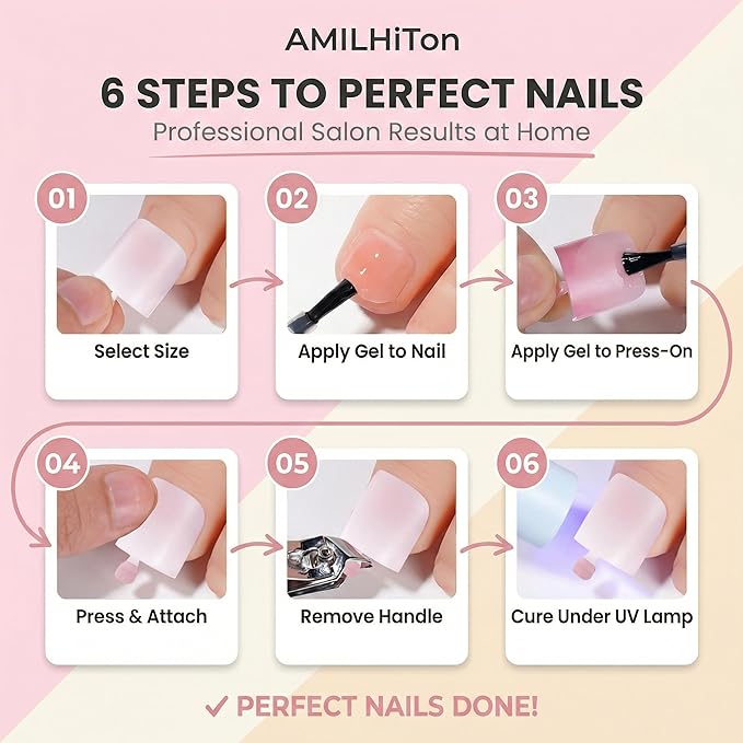 Pearl Blush Ombre French Tip Toe Nail Press Ons, 150PCS Square Full Cover Soft Gel Toe Nail Tips, 15 Sizes for Wide Toenail Beds, Pre-Shaped for DIY French Pedicure & Salon