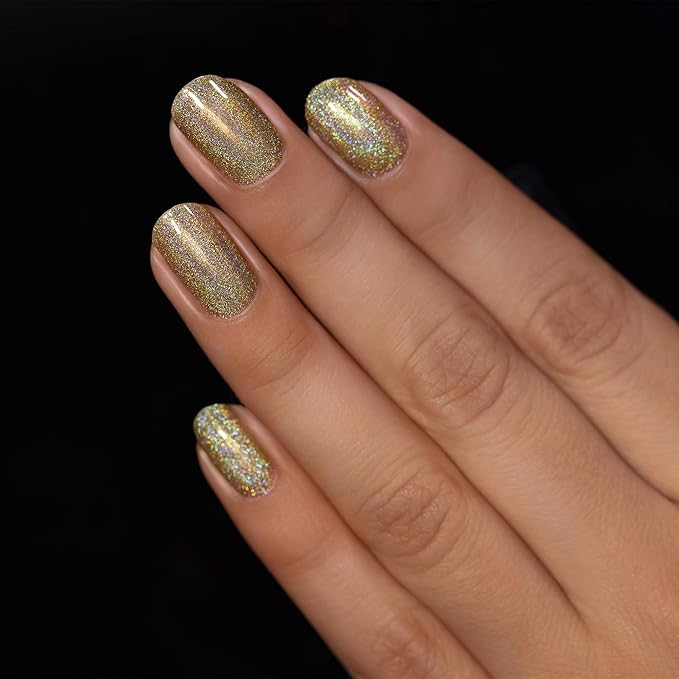ILNP Happy Thoughts - Field Green Holographic Nail Polish