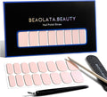 Nail Polish Strips, 32PCS Salon Quality Wraps, Long Lasting Gel Nail Stickers for Women Easy Apply& Remove (Sweet Pink)