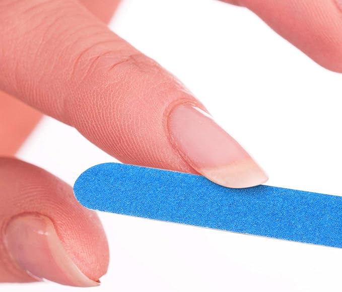 300 Pcs Mini Nail Files Double Sided Emery Boards Small Disposable Nail Files Bulk Manicure Pedicure Tools for Men, Women, Kids- 2 Inch