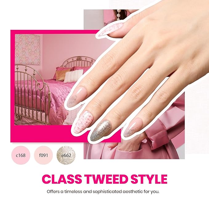 Beetles Gel Nail Polish Kit with U V Light, 75PCS Gel Nail Kit with Base Top Coat 45 Colors Gel Polish Set Burgundy Red Exquisite Femininity Manicure Set Home Salon DIY Gifts for Women Girls Teens