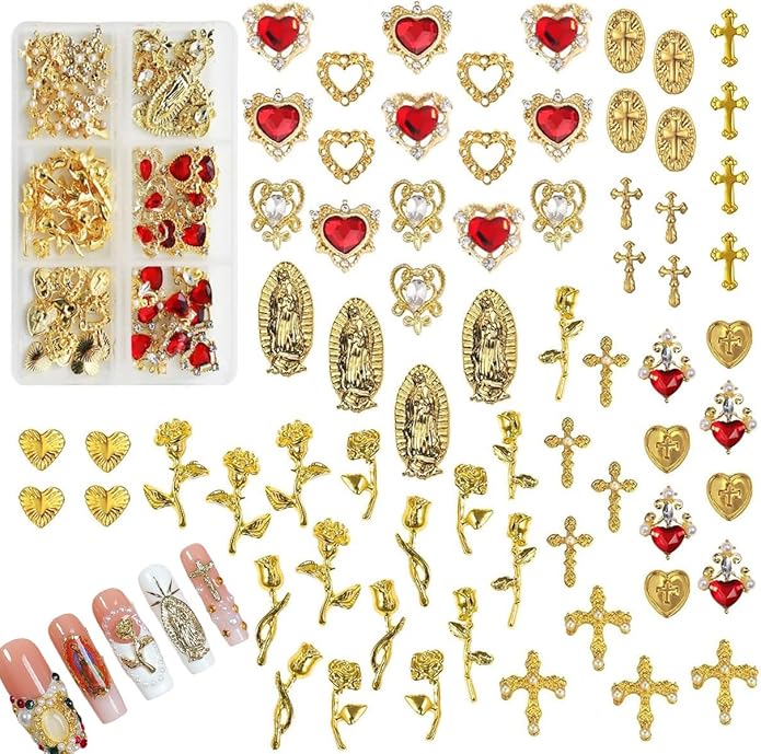 Nail Charms and Gems for Nail Art Decorations
