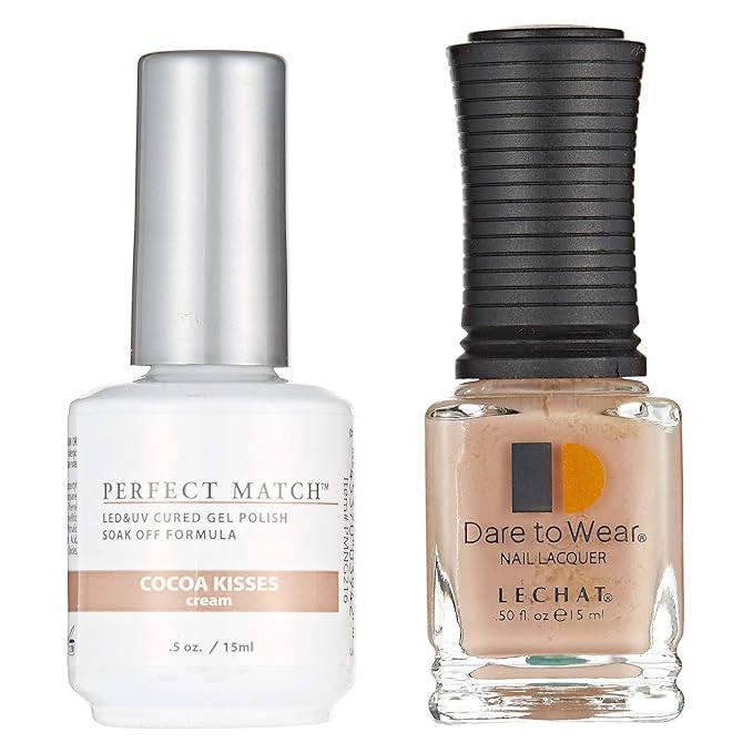 LECHAT Lechat Perfect Match Nail Polish, Cocoa Kisses, 0.5 fluid_ounces