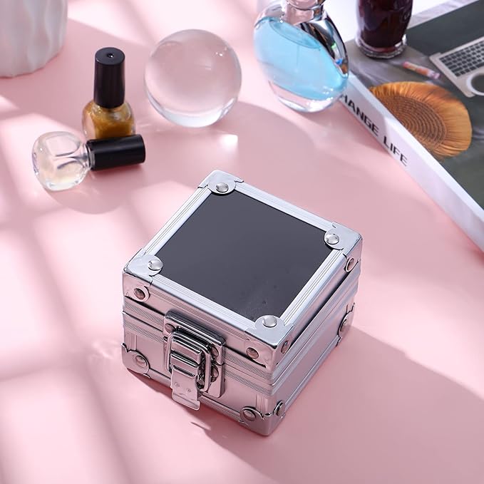 Beaupretty Nail Drill Bits Holder Drill Bit Case Stand Displayer Nail Salon Organizer Manicure Tools Container Nail Polishing Heads Storage Box for Nail Drill Bit