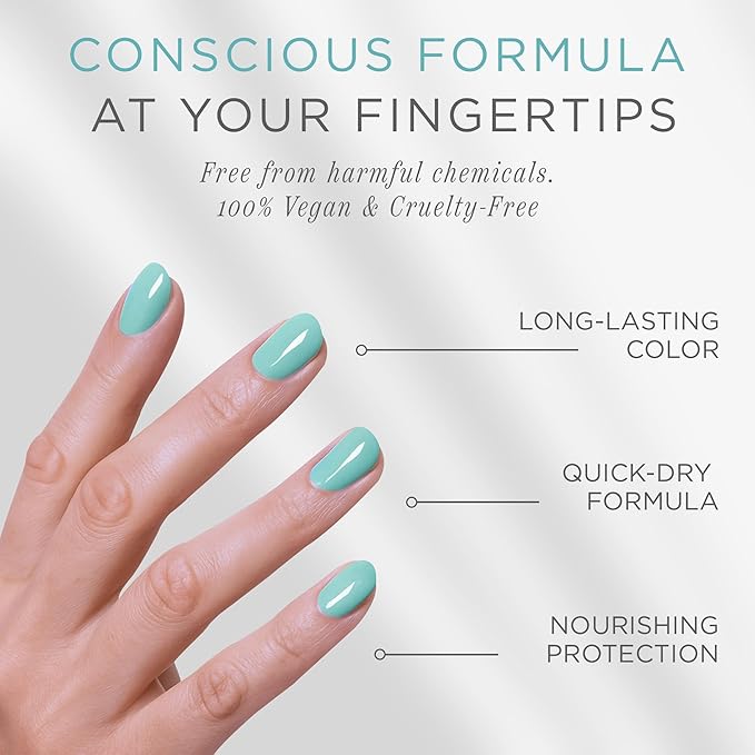 Cote Beauty’s Blue Jay Song Pastel Nail Polish, Smooth & Creamy Finish, Vegan & Cruelty-Free Long Lasting Nail Polish, Ideal for Elegant Manicures, Made in USA, 0.27 Fl Oz