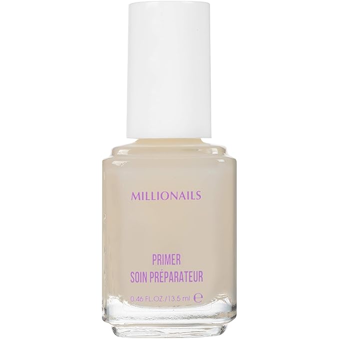 essie Base Coat Nail Polish, Millionails Nail Treatment, Fiber Shield + Iron Strength, 0.46 Fl. Oz.