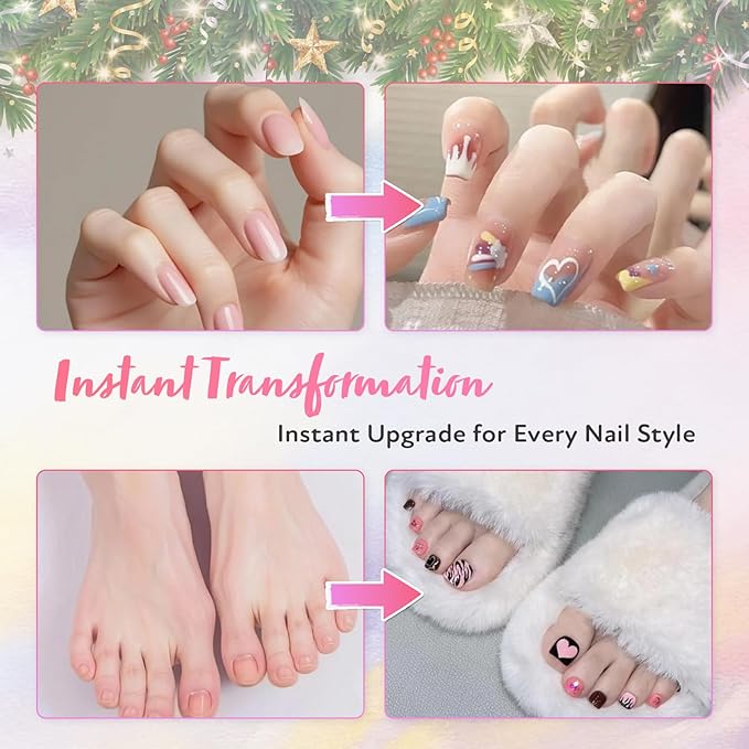 12 Colors Nail Art Pens Set, 2026 New Nail Art Markers with 0.5mm Fine Tip, Waterproof & Quick-Drying Nail Art Pens for Painting Nails, DIY 3D Nail Art Design, Portable Nail Tools for Home Salon