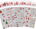 5 Sheets Christmas Nail Stickers for Nails Art 3D Xmas Red Gold Tree Nail Decals with Santa Claus Snowflake Elk Xmas Tree Design Manicure Decal Winter Nail Art DIY Decor Supplies for Women