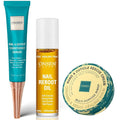 Onsen Nail & Cuticle Rescue Kit – Conditioner Serum, Repair Oil & Cuticle Balm – Tsubaki, Shea Butter, Jojoba – Strengthens Nails, Softens Cuticles, Hydrates Skin (15ml Serum+10ml Oil+32.5ml Cream)