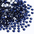 Montana Flatback Rhinestones, Glass Rhinestones for Nail Art and Craft, Glue Fix, Loose Crystal Gemstones(Montana, SS10, 1440pcs, 2.7-2.8mm)