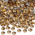 1440PCS Art Nail Rhinestones Non Hotfix Glue Fix Round Crystals Glass Flatback for DIY Jewelry Making with one Picking Pen (ss16 1440pcs, Lt. Topaz)