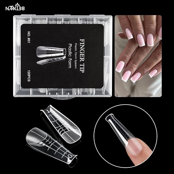 NMKL38 120PCS Dual Nail Forms 12 Sizes