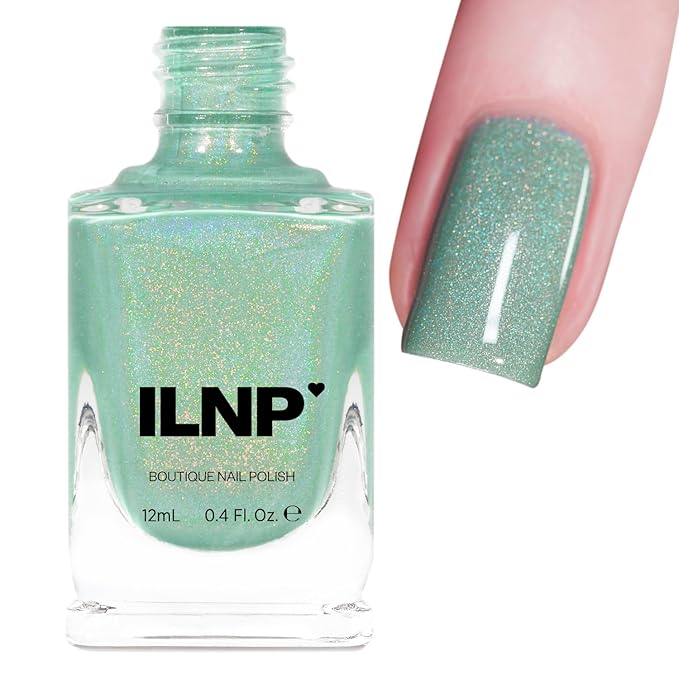 ILNP Princeton - Refined Mint Green Holographic Nail Polish