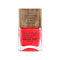Nails Inc Plant Power Nail Polish, Time for a Reset, Warm Coral, 73% Plant-Based, Long Wearing, Quick Dry, High Shine Gel Like Finish, 21-Free, Vegan & Cruelty Free Nail Polish, 0.47 Fl Oz