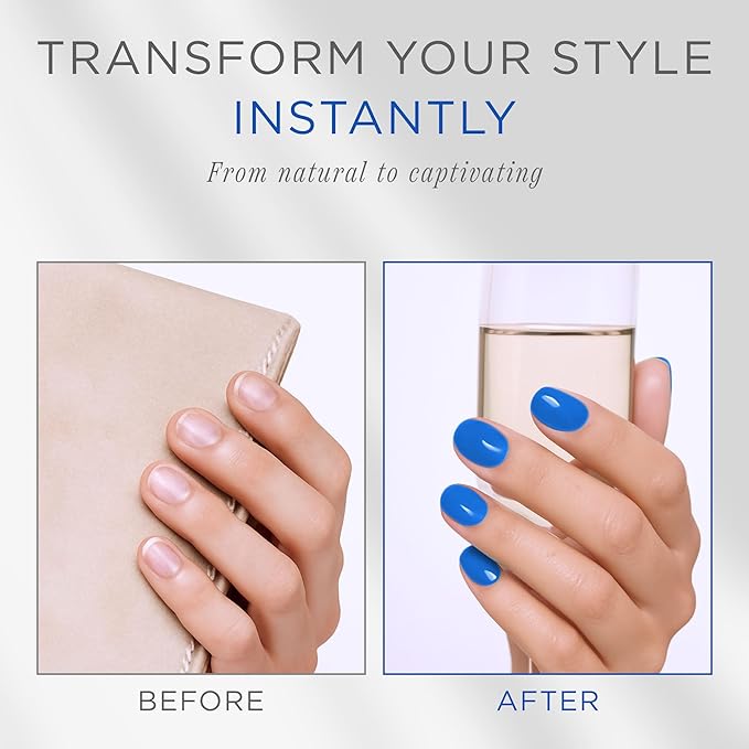 Cote Beauty’s Blue Jeans, Country Cottage Blue Nail Polish, Smooth & Creamy Finish, Classic Denim Shade, Vegan & Cruelty-Free Long Lasting Nail Polish, Made in USA, 0.27 Fl Oz