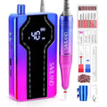 SAVILAND Nail Drill Professional: 40000RPM Nail Drill Machine 2024 Portable Nail File Faster Removal Acrylic Nails & Large Battery Capacity for Nail Art, Pedicure Manicure Home Nail Salon