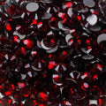 Genie Crystal ss20 1440 Pcs Dark Siam Flatback Rhinestones,5mm Deep Red Glass Rhinestones Glue Fix Stone for Tumbler, Shoes,Clothes,Makeup,Nail Art,DIY Crafts