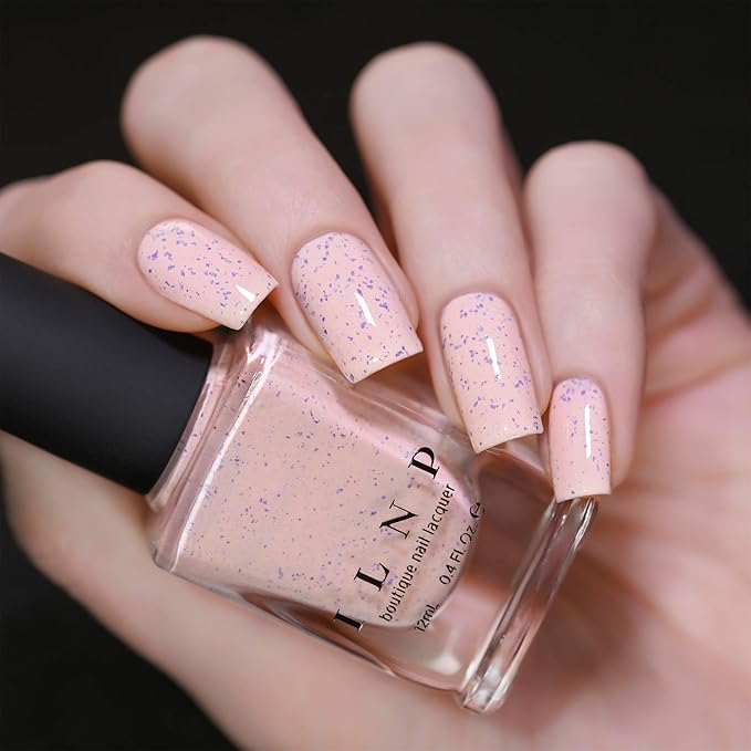 ILNP Sweet Tart - Pastel Coral Speckled Nail Polish