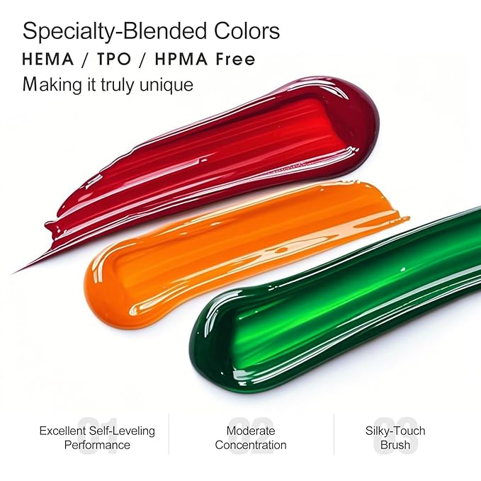VENALISA V5 Gel Nail Polish Kit of 22 Pcs With Color Display Card Semi-transparent Jelly Gel Polish Set Sheer Red Black Green Soak Off Salon Nail Art DIY at Home Manicure