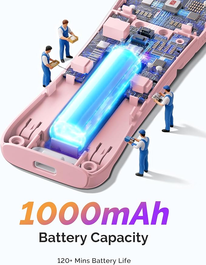 MelodySusie Cordless UV Nail Lamp with Fold-Out Stand,P-Art09F Foldable UV Light with 2-in-1 Lighting & Curing Function, Rechargeable, Flash Cures All Soft Gels Especially Half-Cured, Base & Top Coat