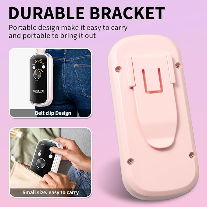 Professional Electric Nail Drill Kit 45000RPM with Bits and Base Pink Portable Rechargeable Cordless Nail E- File Machine for Acrylic Gel Powder Nails and Manicure Pedicure Toenail Tool Set