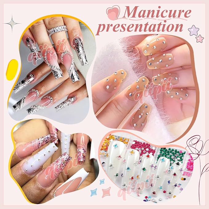 24 Color 2mm Small Resin Rhinestones for Bedazzling Crafting SS6 Tiny Flatback Stones Colorful AB Jelly Craystal Gems Diamonds Charms for Nails Eyes Face Makeup Tumblers Bottles Crafts Shoes