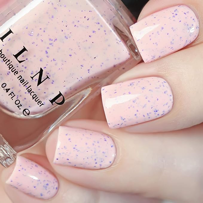 ILNP Sweet Tart - Pastel Coral Speckled Nail Polish