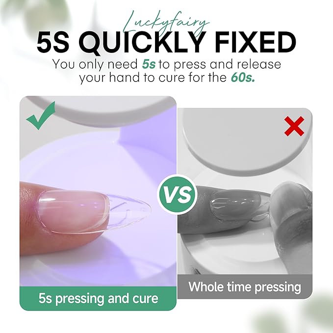 Nail Glue Gel for Nail Tips, Super Strong Solid Gel Glue U V Cured Needed, 15ml Soak Off Soft Adhesive Bonding for Acrylic Nails, Nails Extension Fake Nails