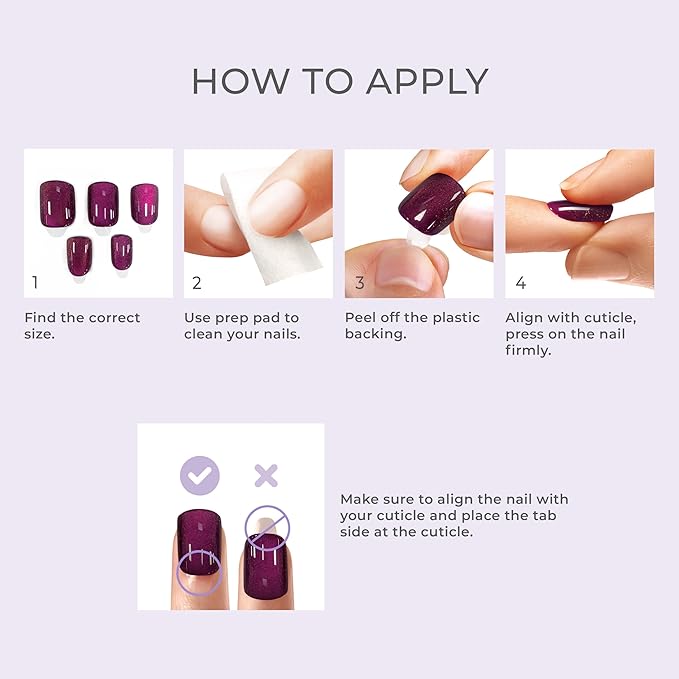 KISS colorFX by imPRESS Press On Nails , 'Before Hours', Black, Short Size, Oval Shape, Includes 30 Fake Nails, Prep Pad, Instructions Sheet, 1 Manicure Stick, 1 Mini File