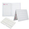 NMKL38 160 Nail Color Display Book Chart with 240 Nail Tips UV Gel Polish Color Card Board Salon Tools (A03)