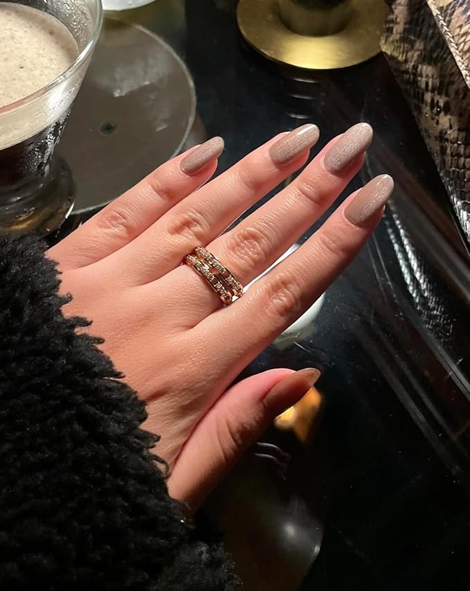 Semi Cured Gel Nail Strips (Cashmere)