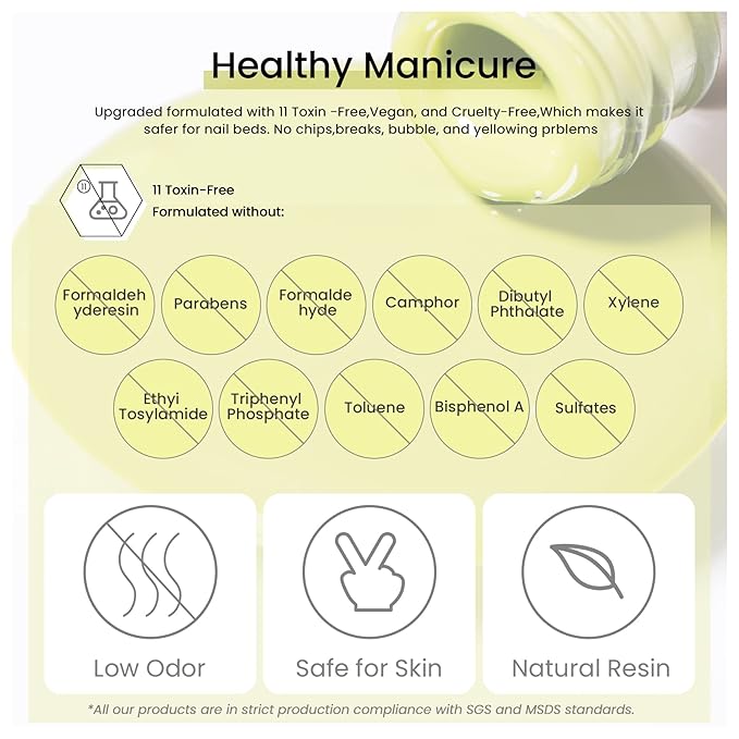 MAYCHAO 15ML Kiwi Green Gel Nail Polish 1Pc Fresh Greenery Gel Polish Soak Off UV LED Nail Polish Nail Art Starter Manicure Salon DIY at Home, 0.5 OZ