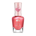 Sally Hansen Color Therapy Scented Nail Polish | Biotin, Argan Oil, Long Lasting, Healthy Nails, Nail Strengthener, Opaque | 462 Peel the Love, Citrus Spritz| Pink Nail Color