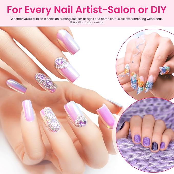 French Nail Brush Set, 4Pcs 2 Way Dotting Tool and French Tip Brushes Gel Acrylic Nail Art Design Pen Professional Manicure Tool Nail Clean Up Brush For Detailed Design, Size 10#,12#, 14#, 16#