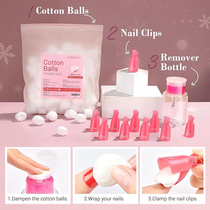 AZUREBEAUTY 170Pcs Dip Powder Nail Kit, 36 Colors Fall Winter Red Glitter Brown Christmas Dipping Powder Starter with Top/Base Coat Activator & Removal Accessories Set for French Manicure Salon