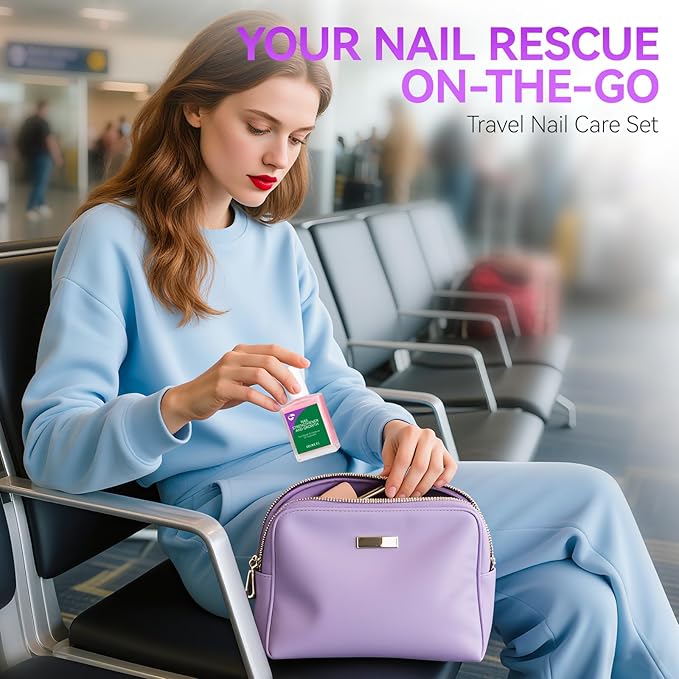 Nail Growth Treatment and Dehydrator Kit: Milky Pink 2-in-1 15ml Repair Kit for Weak Damaged Nails - Acid-Free Prep Protein Formula - Salon & Home Use for DIYers Sensitive Skin