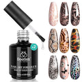 Beetles Nail Art Foil Glue Gel for Foil Stickers Nail Glue Transfer Tips Star Glues Nail Art Manicure DIY LED Lamp Required Soak Off 15ML 2 Bottle