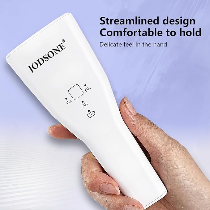 JODSONE Mini Rechargeable U V LED Nail Lamp - Portable Handheld Nail Dryer for Gel Polish, USB Nail Dryer for Fast Curing, Home Salon & Travel Essential