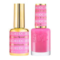 DND DC Gel Polish Set, Purple Collection, UV/LED Gel Polish and Air Dry Nail Lacquer, Matching Chip-Free Polish Duo, 282 Aroma, 0.5 Fl Oz