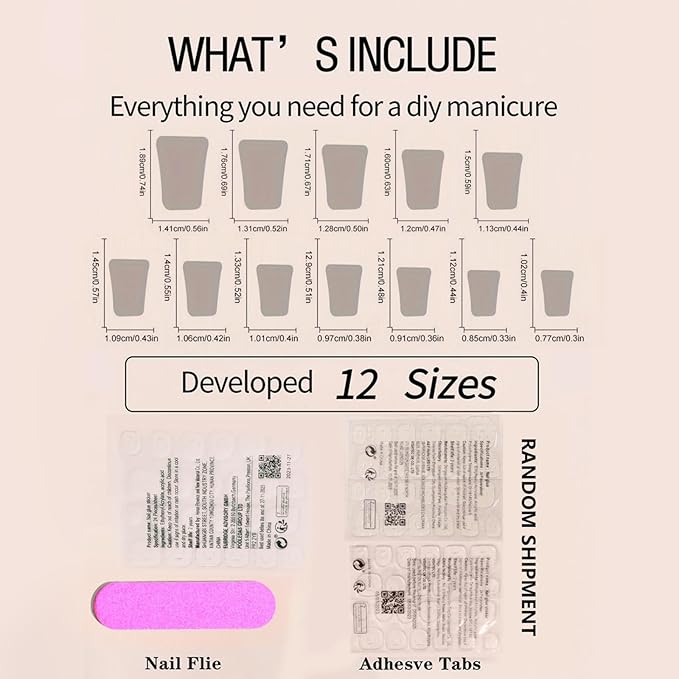 Red Press on Nails Flower Fake Nails Duck Nail Press ons with Diamond Design French Tip Glue on Nails Reusable Artificial Acrylic Glossy Full Cover Stick on Nail for Women Manicure 24Pcs